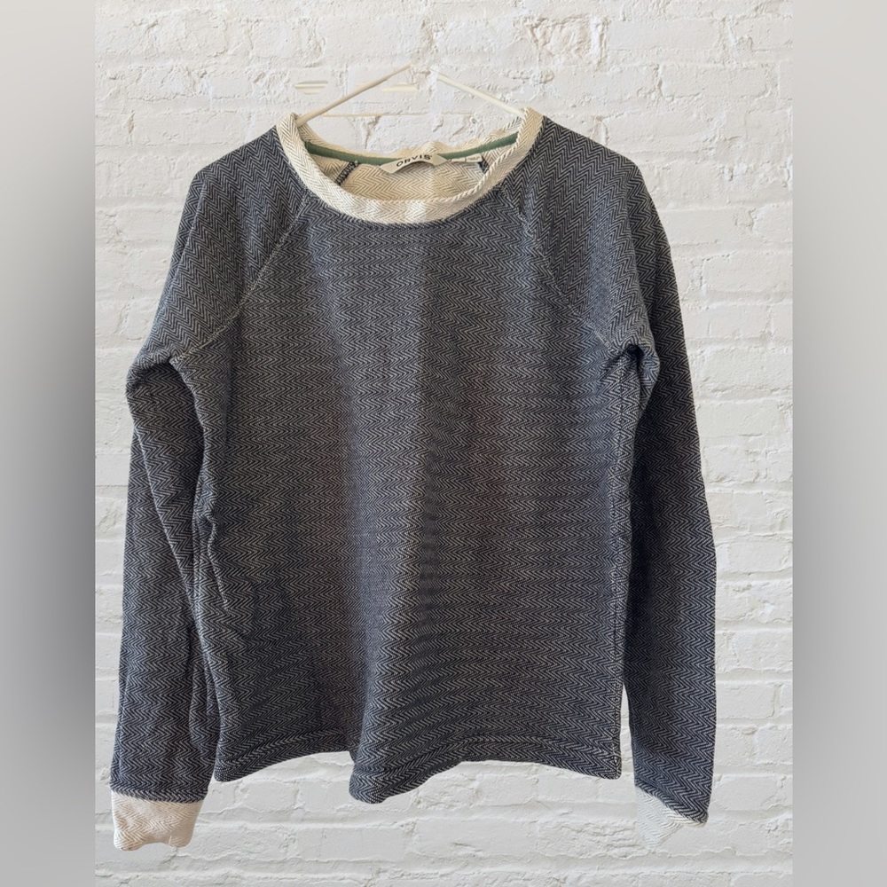 Orvis Small Women’s Herringbone Crew Sweatshirt